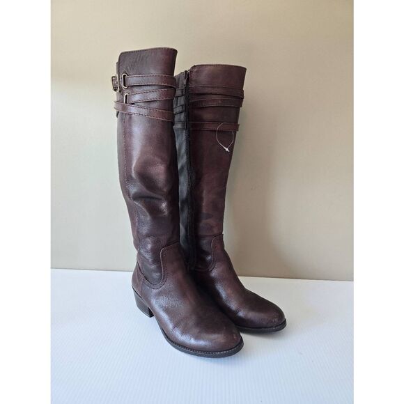 Antonio Melani Boots Sz 6M Brown - Picture 1 of 12